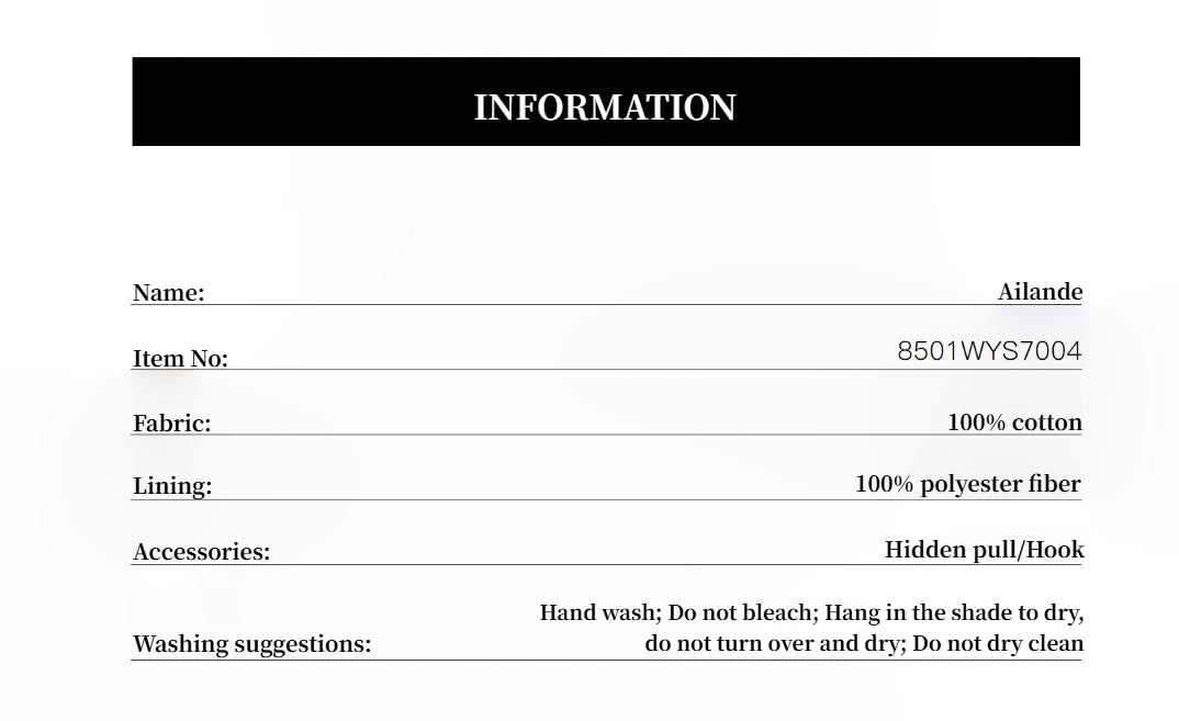 "Ailande" round neck puff sleeve temperament dress for women summer